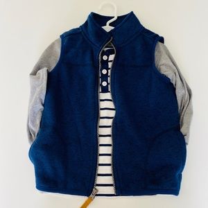 Carter’s vest and shirt size 5